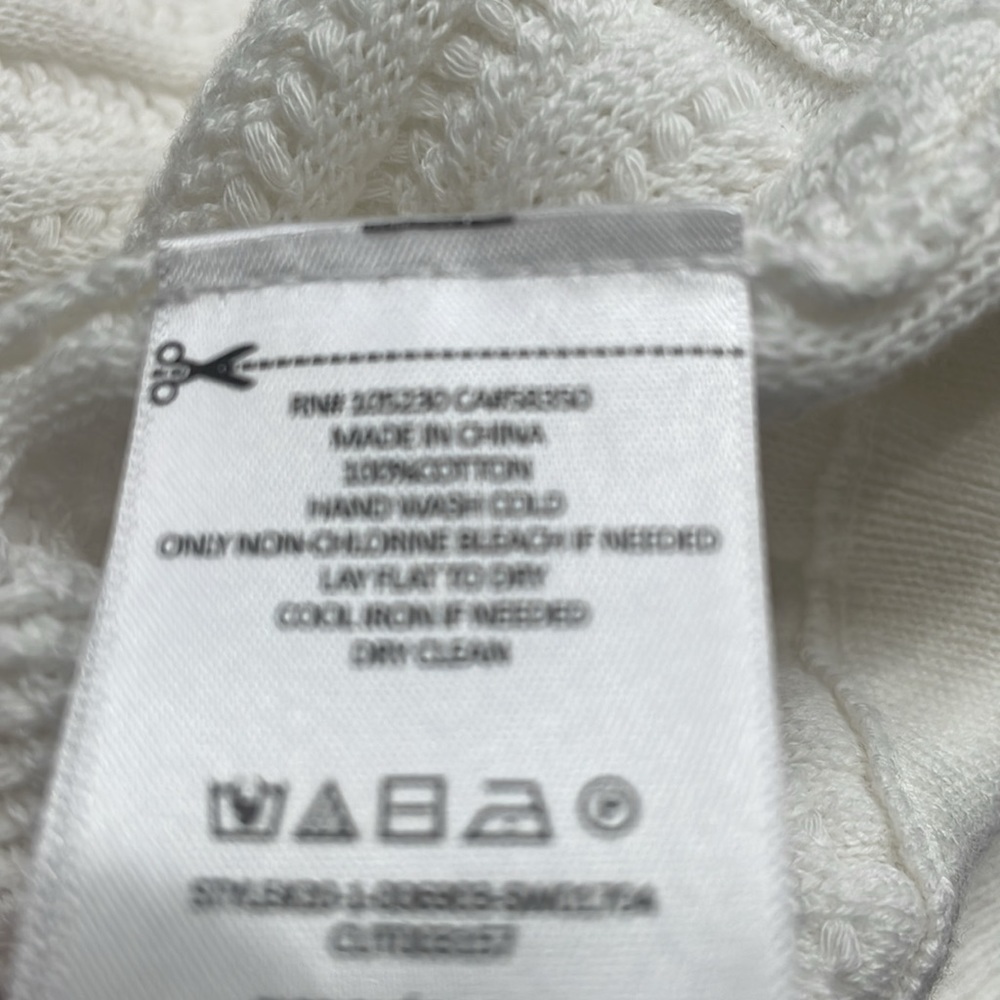 JOIE Scarlotte Sweater In Porcelain - Picture 8 of 8